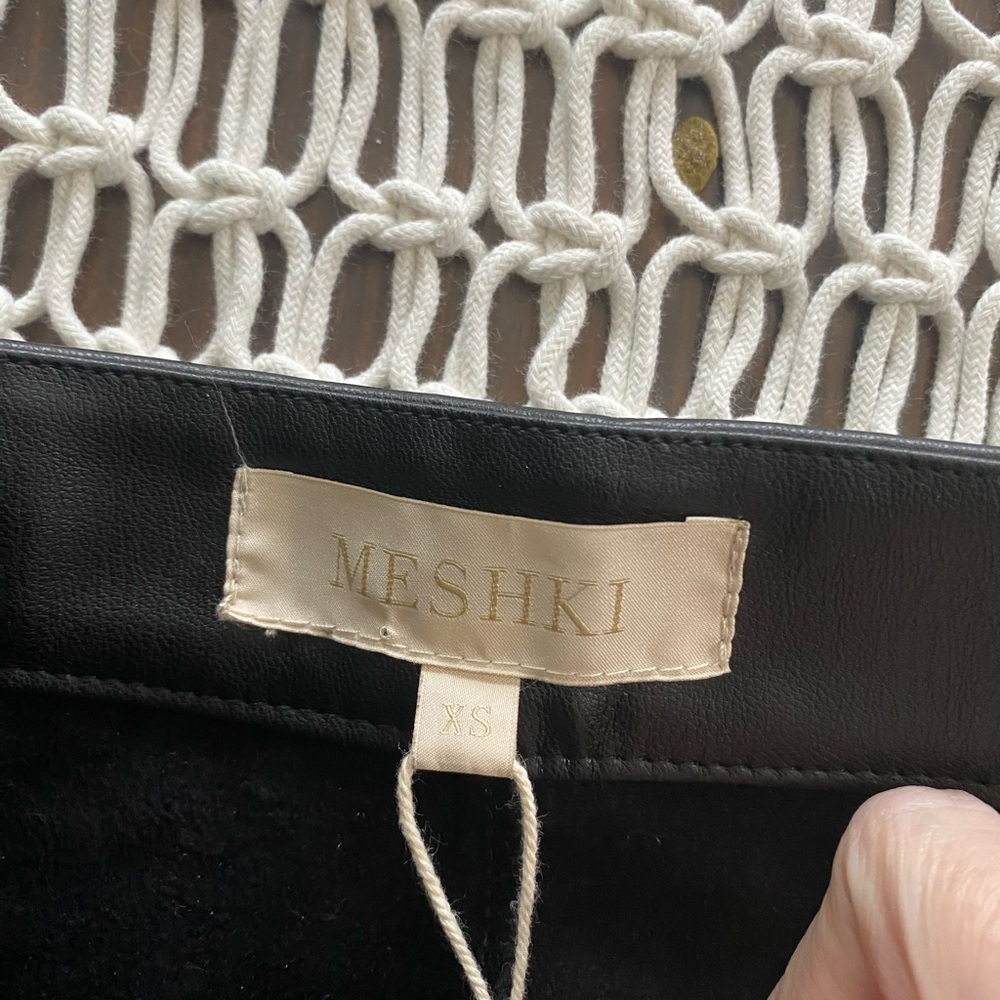 Meshki Tyra vegan leather high waist pants - Picture 8 of 10